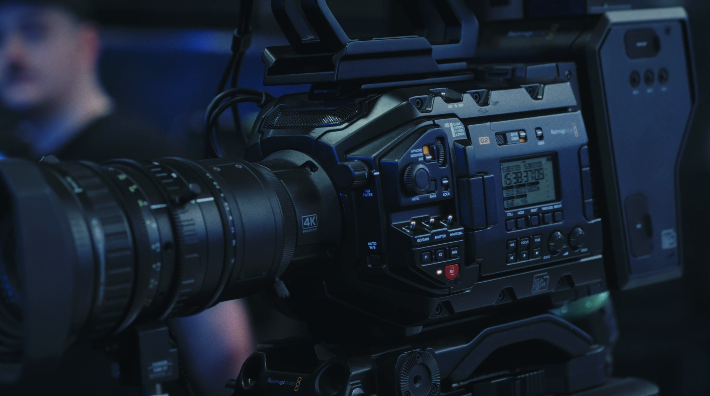 Broadcast 4K cinema camera